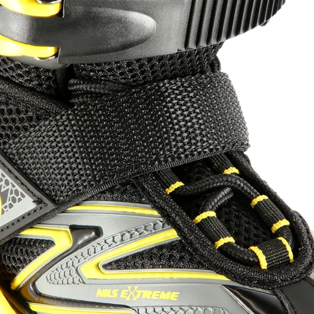 Ролики Nils Extreme Чорно-жовтий L 39-42 (5907695599572) - зображення 8