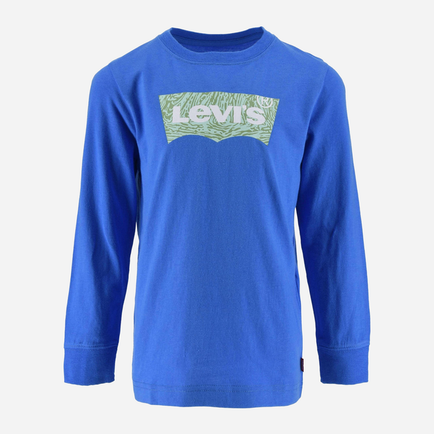 Підліткова футболка з довгим рукавом для хлопчика Levi's 9EG294-U9X 14A 162 см Синя (3665115877489) - зображення 1