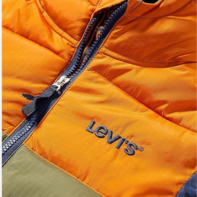 Підліткова демісезонна куртка для хлопчика Levi's 9EH86-924-BGA 14A 158-164 см Різнокольорова (3666643023331) - зображення 5
