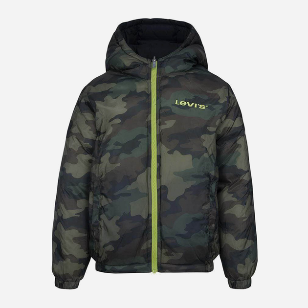 Kurtka młodzieżowa chłopięca dwustronna Levi's 9EH86-923-K84 10A 134-140 cm Granatowa (3666643023393) - obraz 3