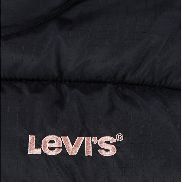 Підліткова зимова стьобана куртка для дівчинки Levi's 4EH930-K75 16A 170-176 см Чорна (3666643037123) - зображення 3