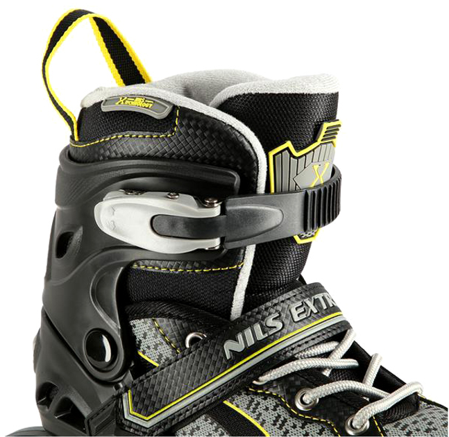 Rolki Nils Extreme Czarno-Żółte S 31-34 (5907695597769) - obraz 6