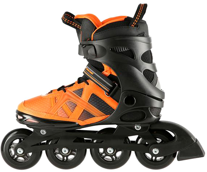 Rolki Nils Extreme Czarno-Pomarańczowe 43 (5907695597844) - obraz 5