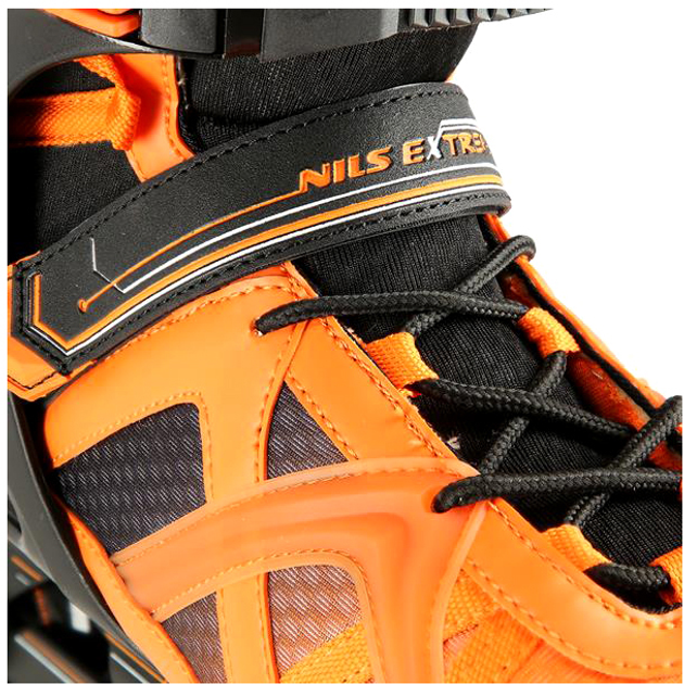 Rolki Nils Extreme Czarno-Pomarańczowe 43 (5907695597844) - obraz 8