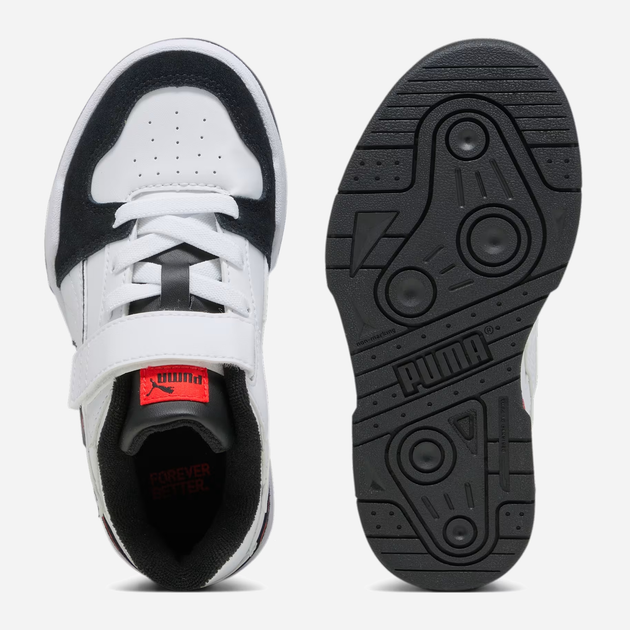 Buty sportowe chłopięce na rzepy Puma 394339-01 34 Białe (4065454981684) - obraz 3