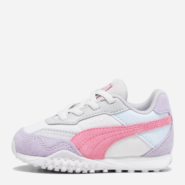 Buty sportowe dziecięce dla dziewczynki Puma 394725-04 25 Biały/Liliowy (4099683221044) - obraz 1