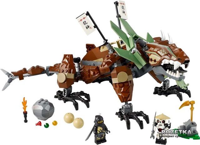 Конструктор LEGO NINJAGO Защита Земляного Дракона (2509) – игрушки