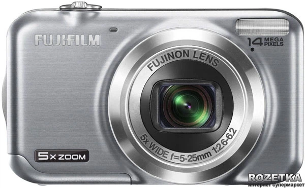 Фотоаппарат FujiFilm FinePix JX300 Silver купить на ROZETKA