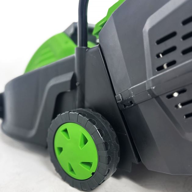 Электрическая газонокосилка для сада 320 мм 1200Вт 3 уровня среза Helper BL-1500 - изображение 7