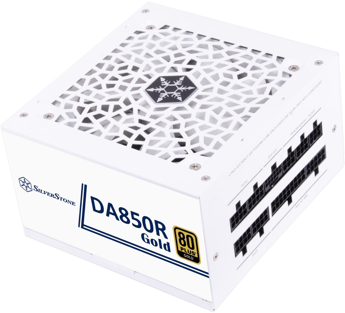 Блок живлення SilverStone DA850R Gold 850W White (SST-DA850R-GMA-WWW) - зображення 2