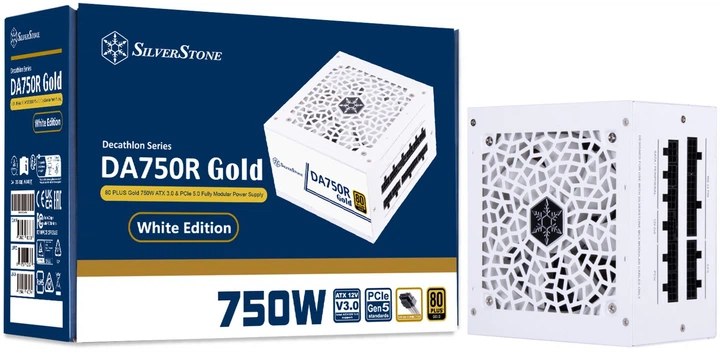 Блок живлення SilverStone DA750R Gold 750W White (SST-DA750R-GMA-WWW) - зображення 11