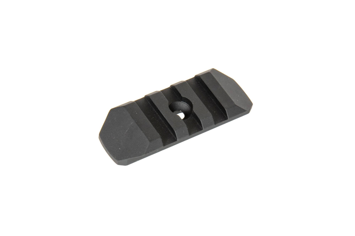 Планка JJ Airsoft RIS 3-Slot KeyMod Rail Black - зображення 1