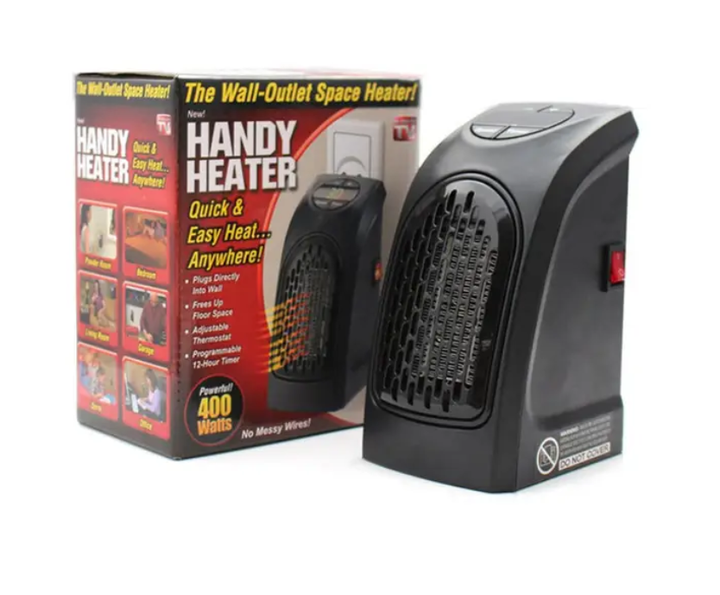 Обогреватель портативный тепловентилятор дуйка Handy Heater с пультом - изображение 1