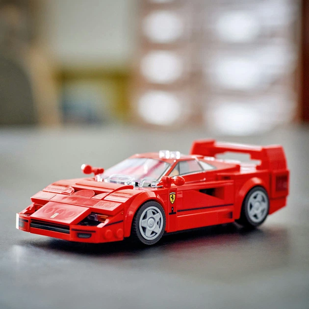 新品SOLDA F40 4個セット Конструктор LEGO Speed Champions Суперкар Ferrari F40 318 деталей