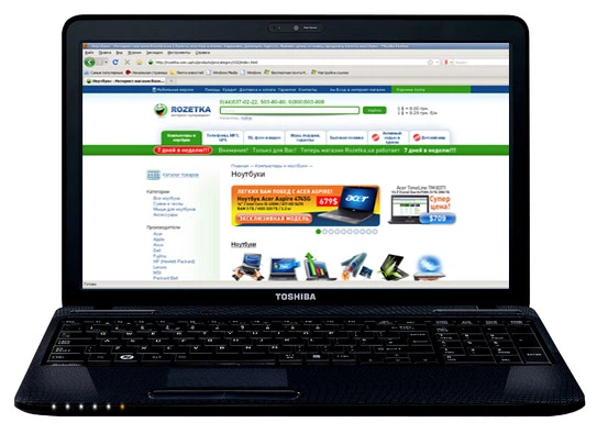 Windowsノート本体 TOSHIBA dynabook Satellite L650 Ноутбук Toshiba Satellite L650-1M6 (PSK1LE-01Q00MRU) – фото
