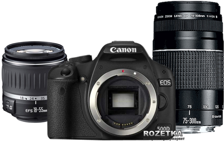 Canon eos 500d kit. Canon 500d Kit 75-300. EOS DM 150.