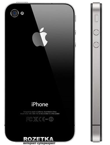 Мобильный телефон Apple iPhone 4 8GB Black UACRF IMEI в белом списке! - изображение 2