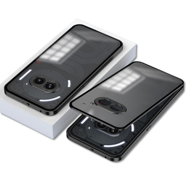 Протиударний чохол накладка Metal Glass для Nothing Phone 2A / 2A Plus black - Фото 1 Протиударний чохол накладка Metal Glass для Nothing Phone 2A / 2A Plus black - зображення 1