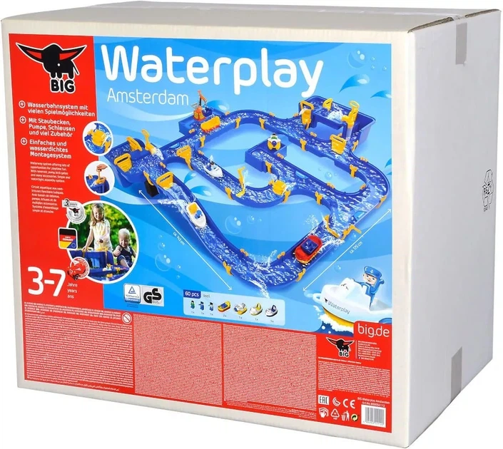 Ігровий набір Big Waterplay Amsterdam Блакитний (4004943551120) - зображення 4