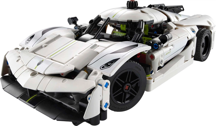 Конструктор LEGO Technic Koenigsegg Jesko Absolut - Білий гіперкар