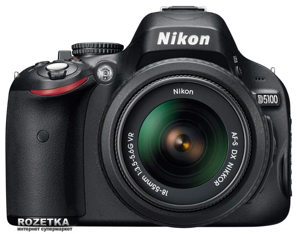 Фотоаппарат Nikon D5100 18-55VR Kit (VBA310K001) купить на ROZETKA