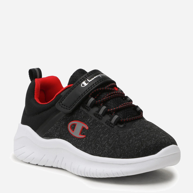 Дитячі кросівки для хлопчика Champion Low Cut Shoe PlayRun Nebula B S32621-KK001 23 Чорні (8058132053519) - зображення 2