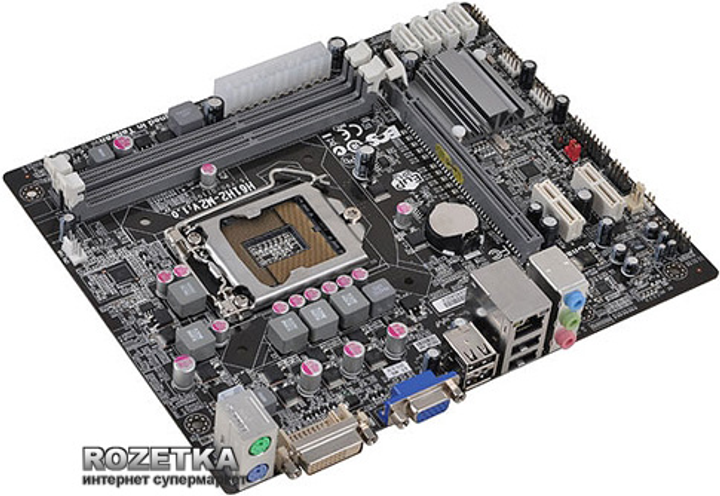 Материнская плата Elitegroup H61H2-M2 (s1155, Intel H61, PCI-Ex16 ...