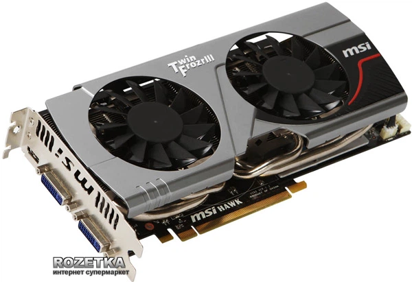 Видеокарта MSI PCI-Ex GeForce GTX 560 Ti Hawk 1024MB GDDR5 (256bit