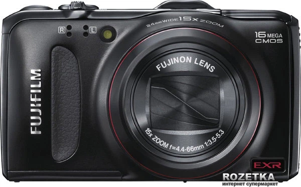 Фотоаппарат Fujifilm FinePix F550EXR Black (16113146) купить на