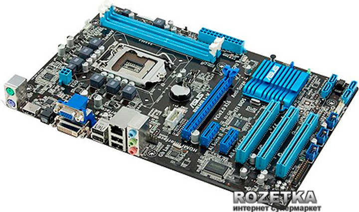 Материнская плата Asus P8H61-V (s1155, Intel H61(B3), PCI-Ex16) – фото ...