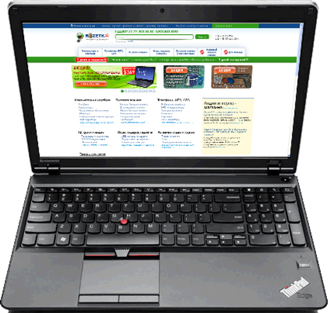 Ноутбук Lenovo ThinkPad Edge E520 (NZ34VRT) - изображение 1