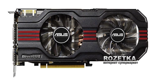 Видеокарта Asus PCI-Ex GeForce GTX 560 1024MB DDR5 (256bit) (850