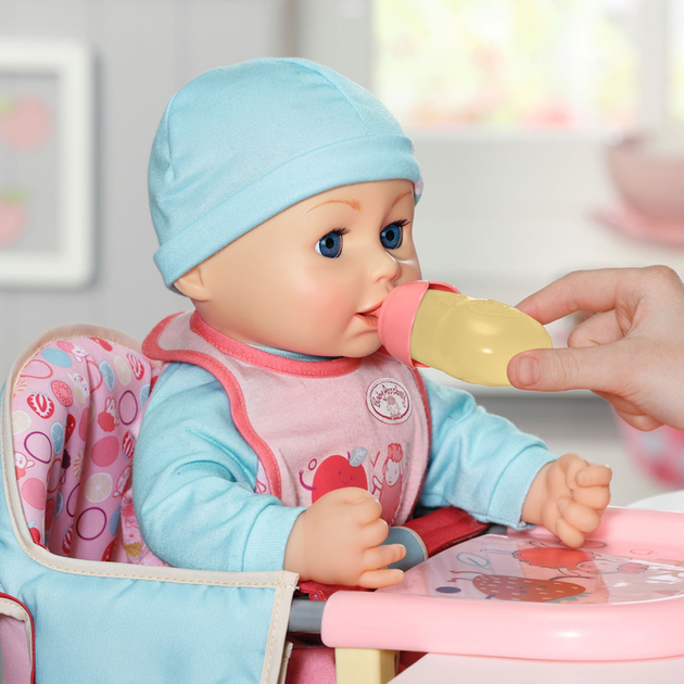 Interaktywna lalka Baby Annabell - Lunch Baby Annabelle 43 cm (4001167702987) - obraz 9