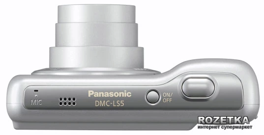 Фотоаппарат Panasonic Lumix DMC-LS5 Silver купить на ROZETKA