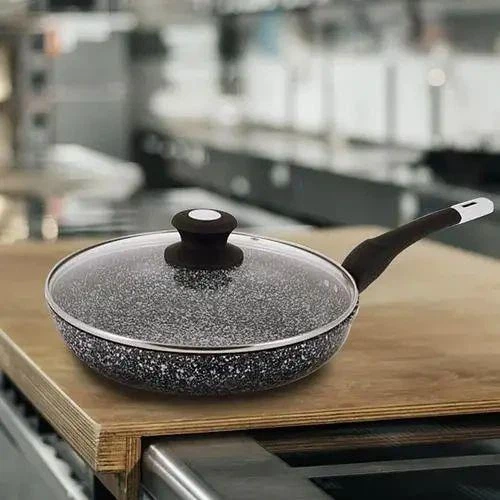 Сковорода с крышкой 18 см светлый гранит UNIQUE UN-5112 | Антипригарная сковорода | Гранитная сковорода – фото, отзывы, характеристики в интернет-магазине ROZETKA от продавца: UAniSha | Купить в Украине: Киеве, Харькове, Днепре, Одессе, Запорожье, Львове