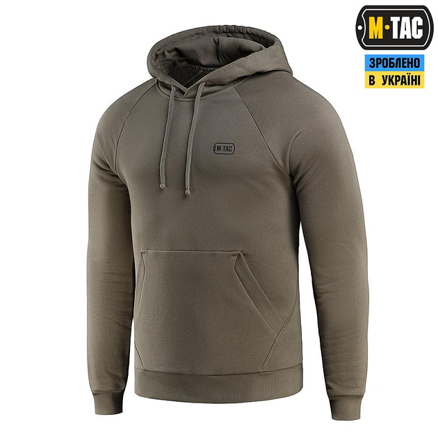 Кофта M-Tac Hoodie Cotton Raglan Dark Olive Размер S/R - изображение 1