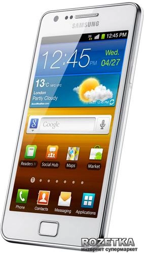 Мобільний телефон Samsung Galaxy S II I9100 White - зображення 2