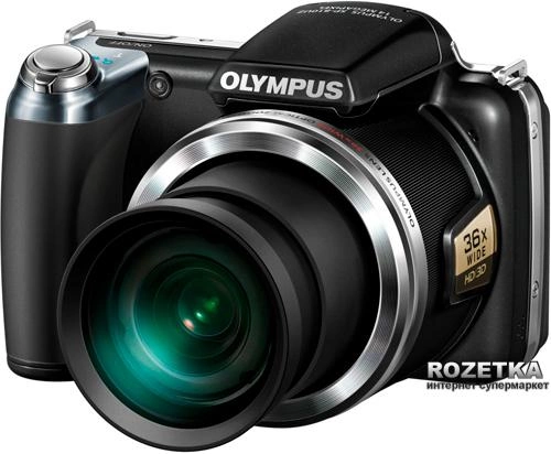 Фотоаппарат Olympus SP-810UZ Black + 16Gb - изображение 1