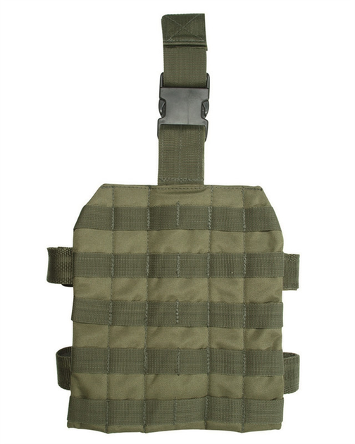 Накладка на ногу настегенна Mil-Tec Leg Base Molle Olive (13484001) - зображення 1