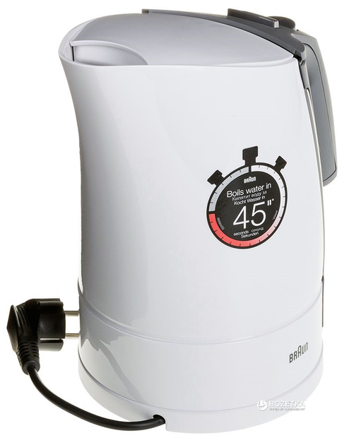 Электрочайник BRAUN WK 300 White - изображение 3
