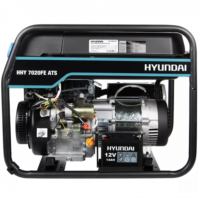 Бензиновый генератор Hyundai HHY 7020FE - ATS - изображение 4