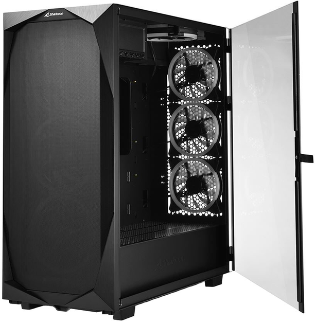 Корпус Sharkoon REV300 Black (4044951032129) - зображення 5