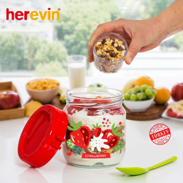 Банка Herevin Fruit-Yoghurt Spoon 0.425 л (131615-000) - изображение 2