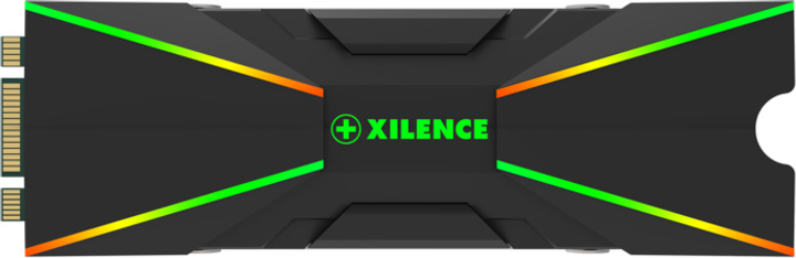 Радіатор для SSD Xilence XC401 M2SSD.B.ARGB (4044953503047) - зображення 2