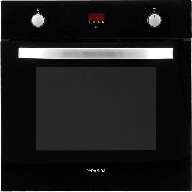 Духовой шкаф электрический Pyramida F 84 EIX-P (black) – фото