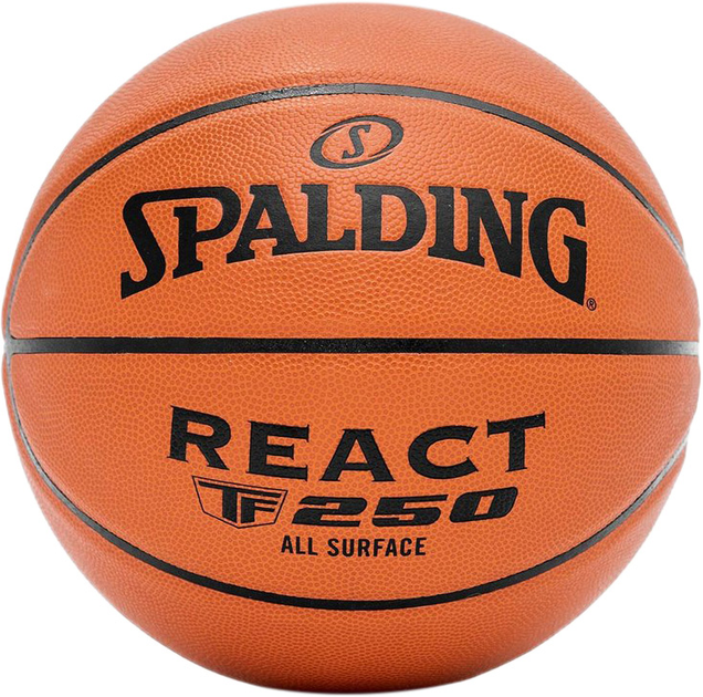 Piłka koszykowa Spalding React TF-250 7 76801Z (689344403823) - obraz 1