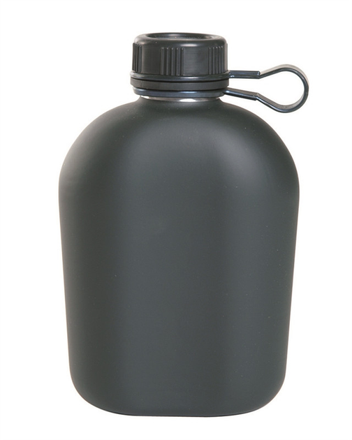 Фляга тактична Mil-Tec Алюмінієва 950мол Army canteen Professional Olive (14511000-950) - зображення 2