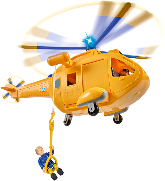 Helikopter Simba Fireman Sam Wallaby II (4006592007027) - obraz 7