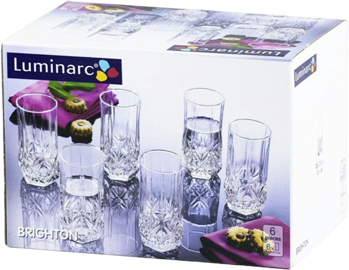 Komplet szklanek Luminarc Brighton 310 ml 6 szt (026102815861) - obraz 2