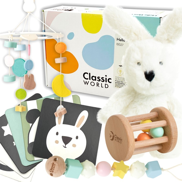 Розвиваючий набір Classic World Hello Box 10 деталей (6927049010279) - зображення 3